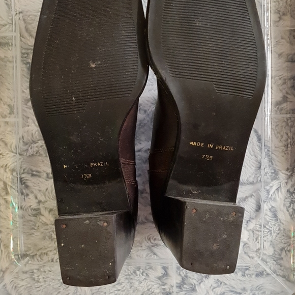 Paradox Square Toe Heel Boots - Picture 5 of 6